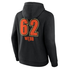 Black Logan Webb San Francisco Giants Name & Number Fastball Pullover Hoodie