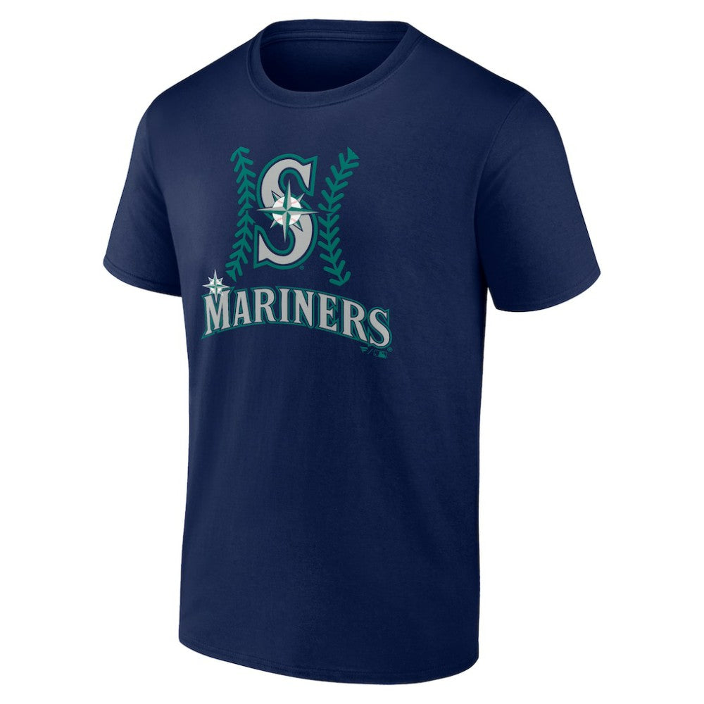 Navy Cal Raleigh Seattle Mariners Name & Number Fastball T-Shirt