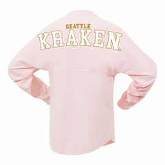 NHL Seattle Kraken Fanatics Women's Spirit Jersey Long Sleeve T-Shirt
