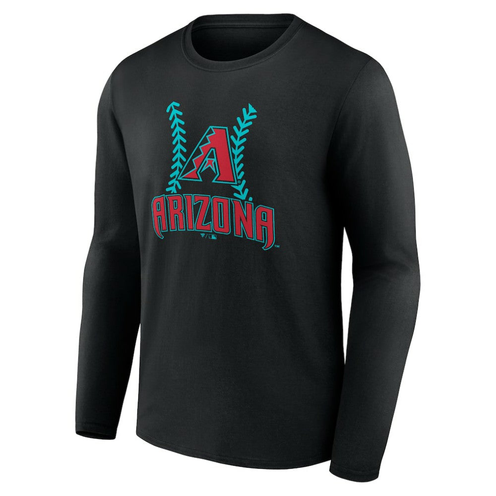 Black Zac Gallen Arizona Diamondbacks Name & Number Fastball Long Sleeve T-Shirt