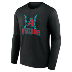 Black Zac Gallen Arizona Diamondbacks Name & Number Fastball Long Sleeve T-Shirt