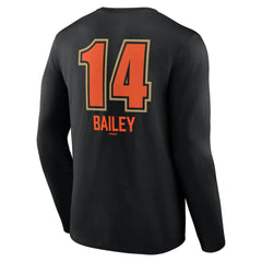 Black Patrick Bailey San Francisco Giants Name & Number Fastball Long Sleeve T-Shirt