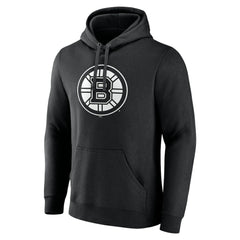 NHL Boston Bruins Personalized Name & Number Monochrome Pullover Hoodie