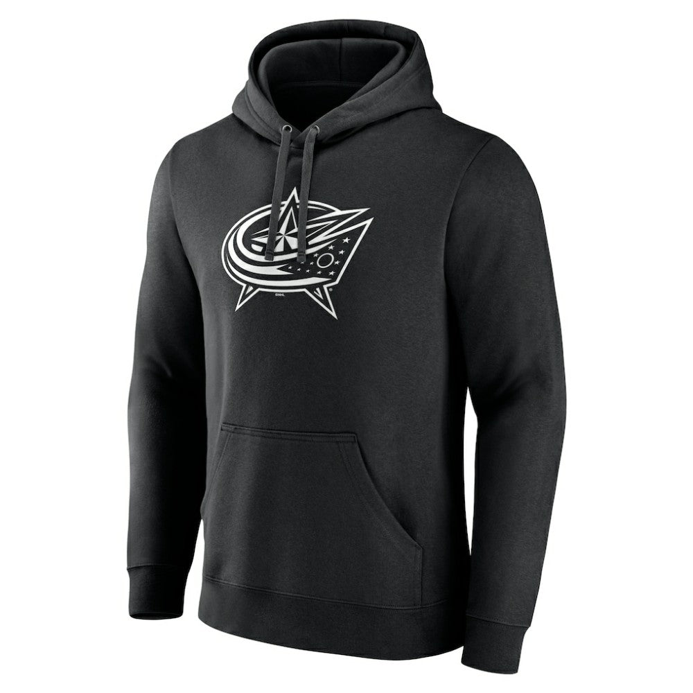 NHL Columbus Blue Jackets Personalized Name & Number Monochrome Pullover Hoodie