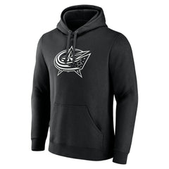 NHL Columbus Blue Jackets Personalized Name & Number Monochrome Pullover Hoodie