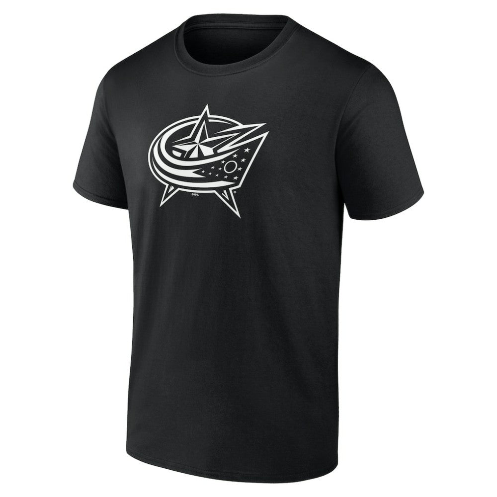 NHL Columbus Blue Jackets Personalized Name & Number Monochrome T-Shirt