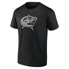 NHL Columbus Blue Jackets Personalized Name & Number Monochrome T-Shirt