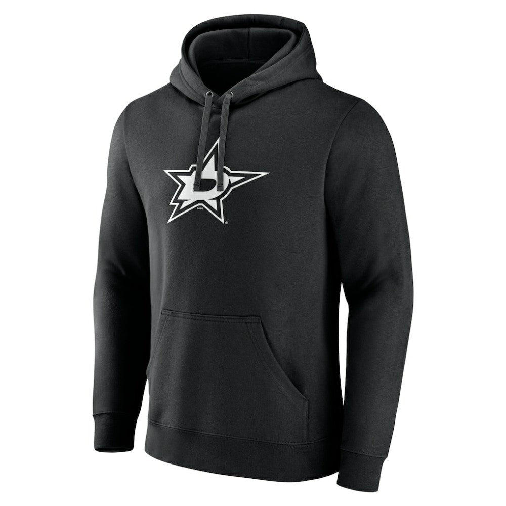 NHL Dallas Stars Personalized Name & Number Monochrome Pullover Hoodie