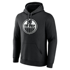 NHL Edmonton Oilers Personalized Name & Number Monochrome Pullover Hoodie