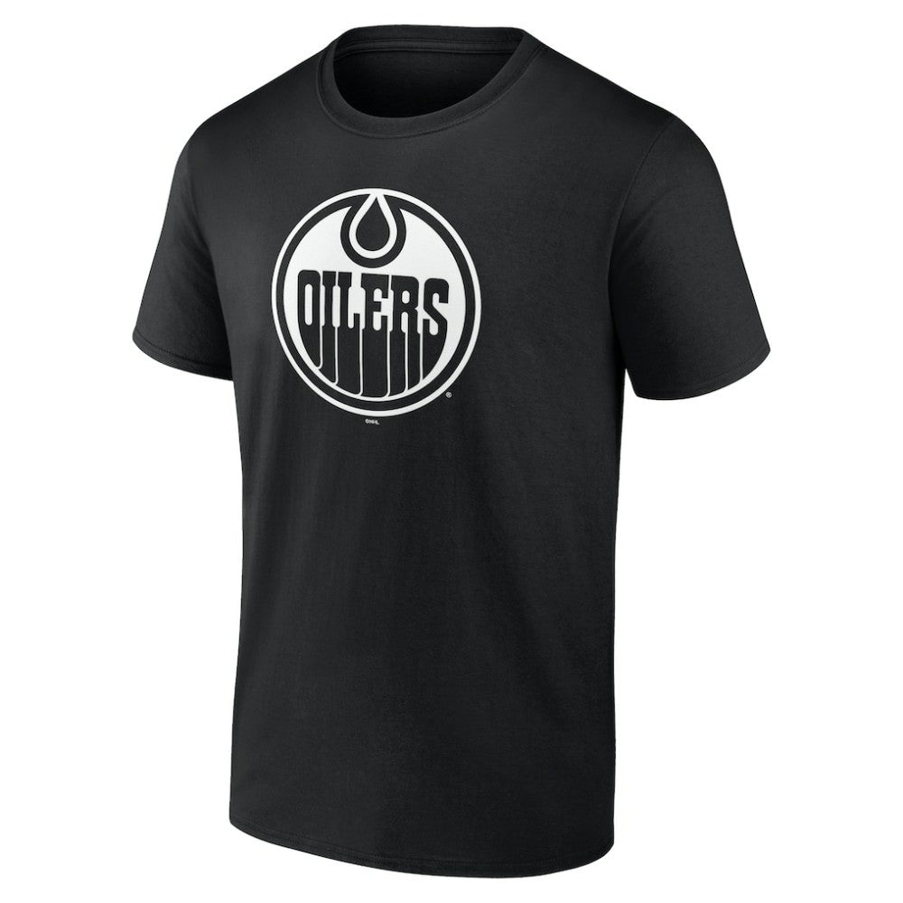 NHL Edmonton Oilers Personalized Name & Number Monochrome T-Shirt
