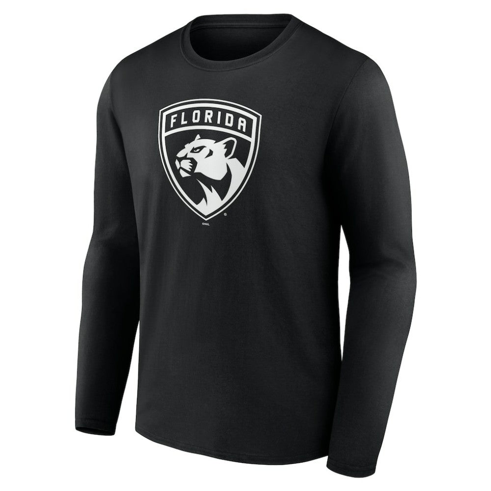 NHL Florida Panthers Personalized Name & Number Monochrome Long Sleeve T-Shirt