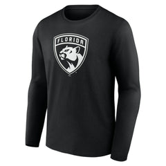 NHL Florida Panthers Personalized Name & Number Monochrome Long Sleeve T-Shirt