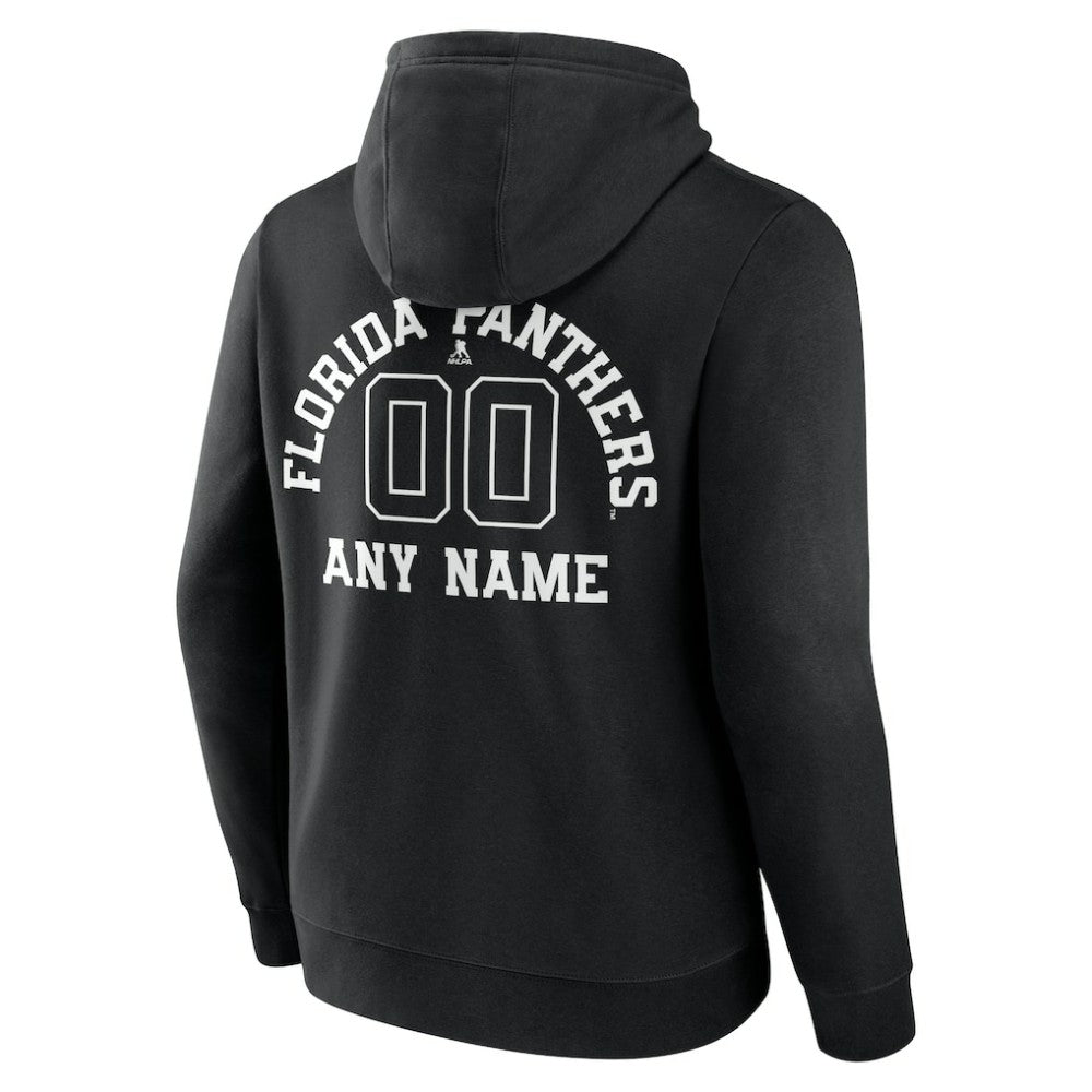 NHL Florida Panthers Personalized Name & Number Monochrome Pullover Hoodie