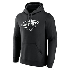 NHL Minnesota Wild Personalized Name & Number Monochrome Pullover Hoodie