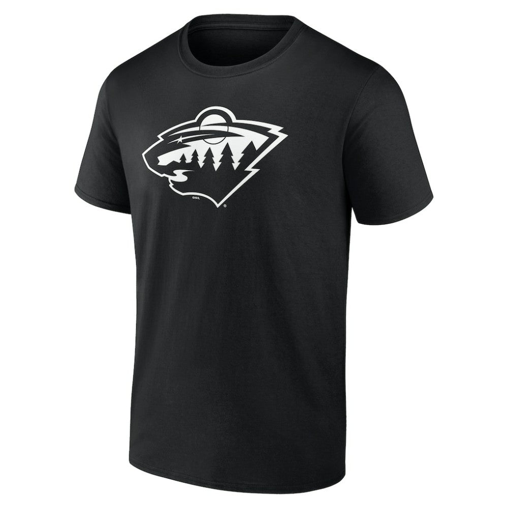 NHL Minnesota Wild Personalized Name & Number Monochrome T-Shirt