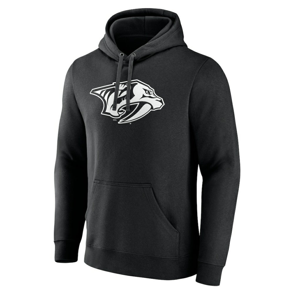 NHL Nashville Predators Personalized Name & Number Monochrome Pullover Hoodie