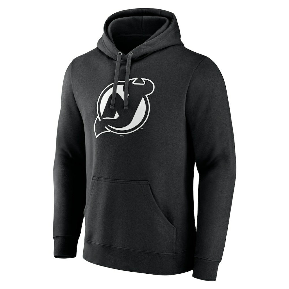 NHL New Jersey Devils Personalized Name & Number Monochrome Pullover Hoodie