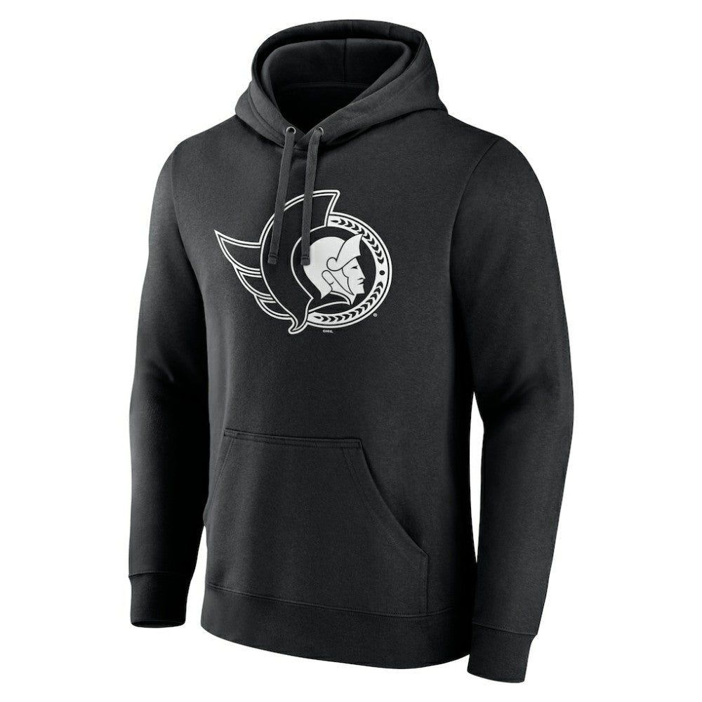 NHL Ottawa Senators Personalized Name & Number Monochrome Pullover Hoodie