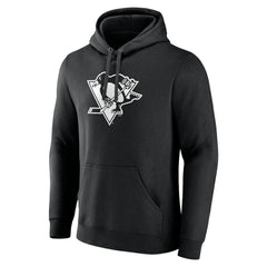 NHL Pittsburgh Penguins Personalized Name & Number Monochrome Pullover Hoodie
