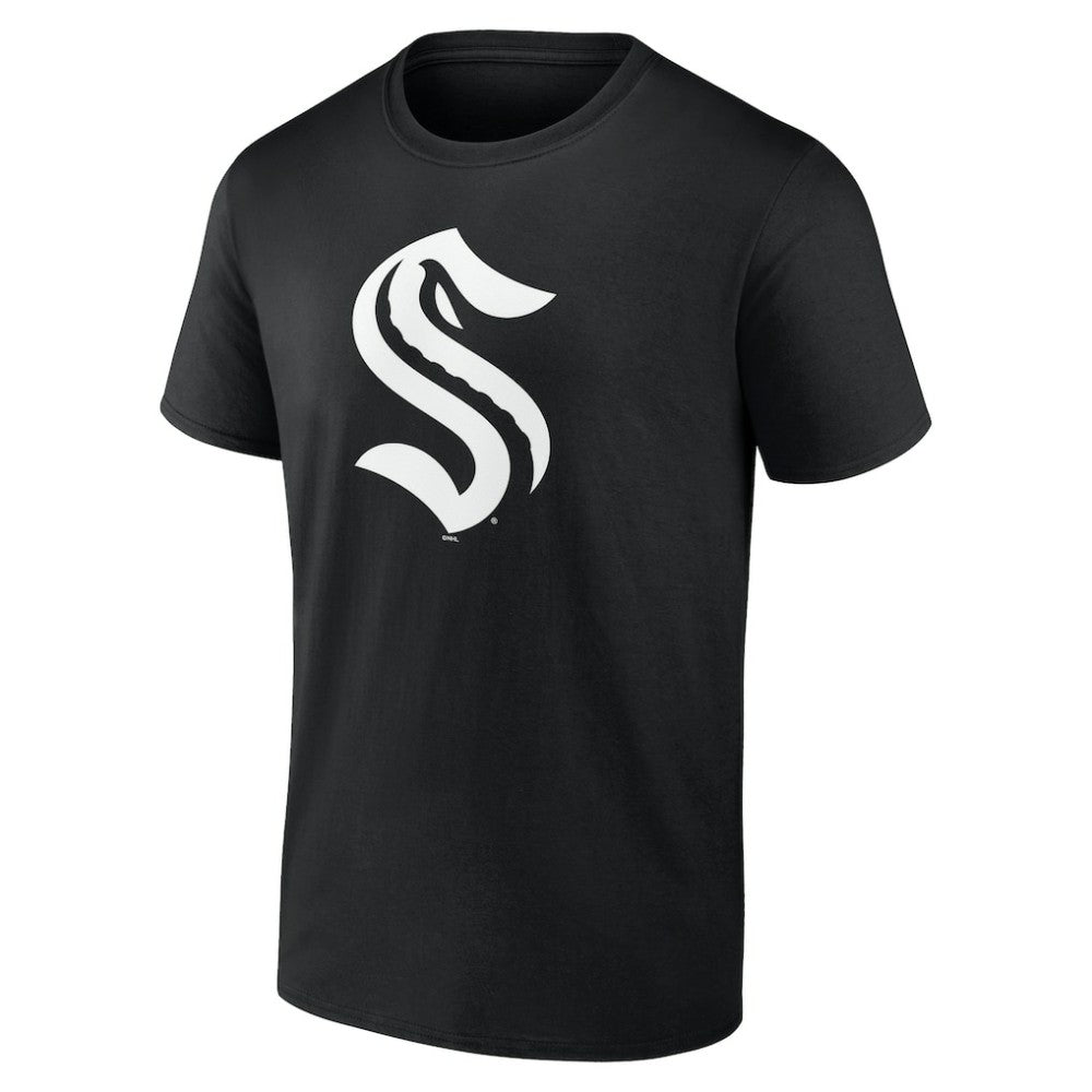 NHL Seattle Kraken Personalized Name & Number Monochrome T-Shirt