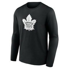 NHL Toronto Maple Leafs Personalized Name & Number Monochrome Long Sleeve T-Shirt