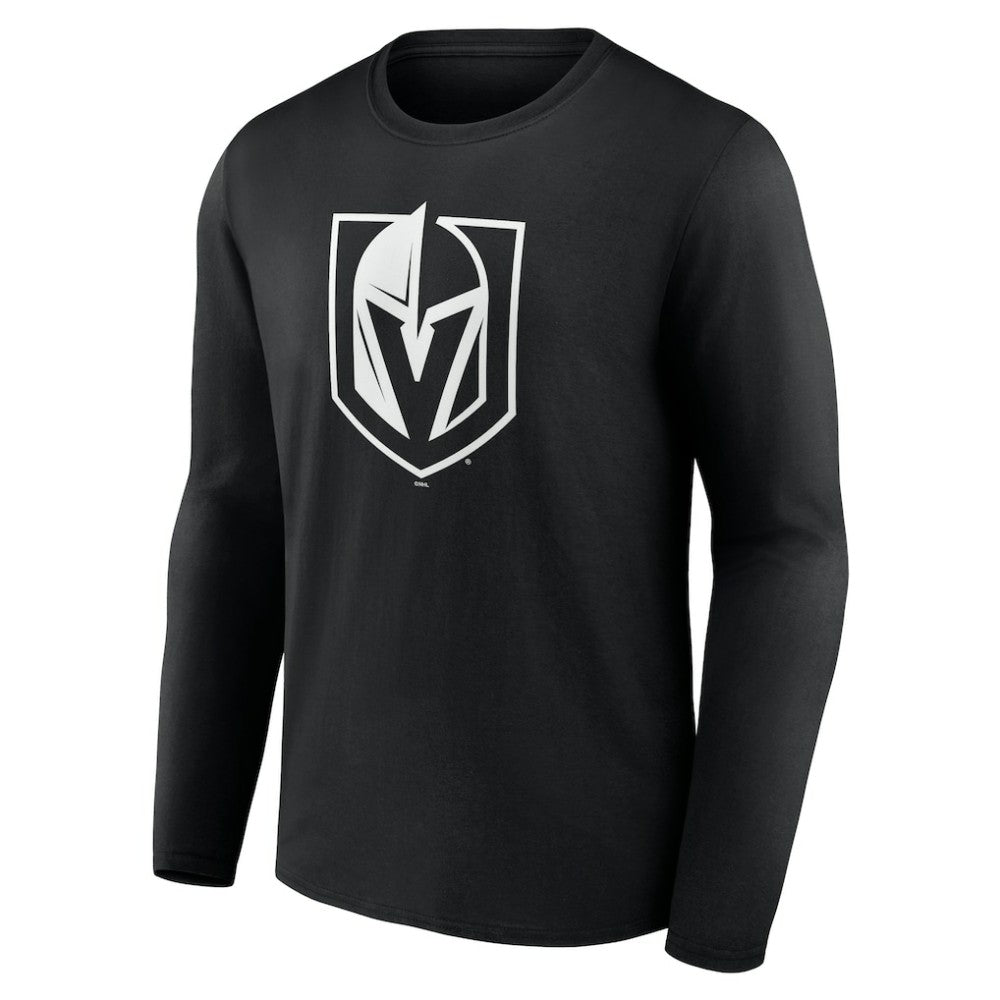 NHL Vegas Golden Knights Personalized Name & Number Monochrome Long Sleeve T-Shirt
