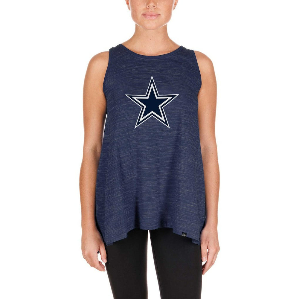 Women's Plus Size Space Dye Active Tank Top - Dallas Cowboys Tops