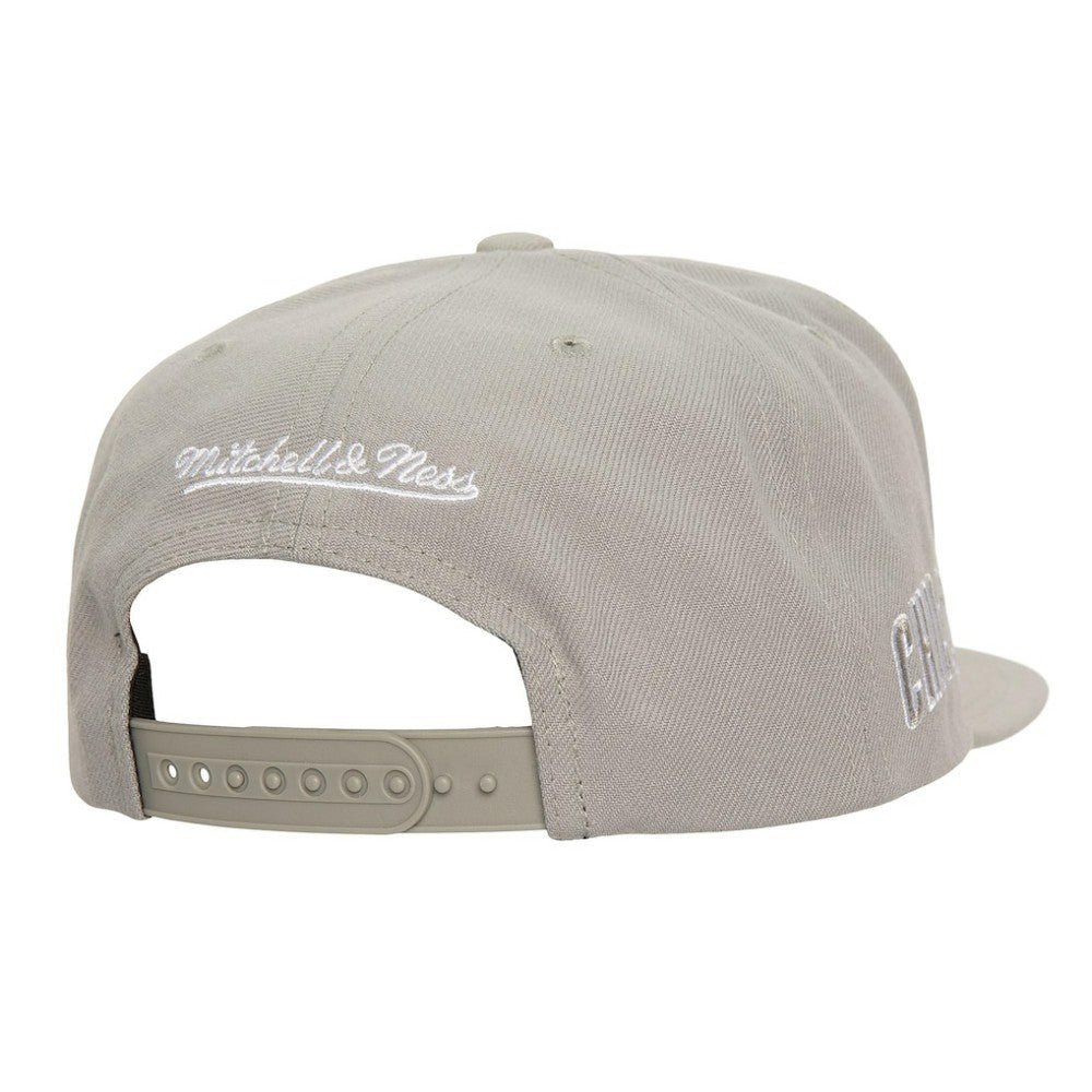 Gray Chicago Cubs Mitchell & Ness Snapback Hat