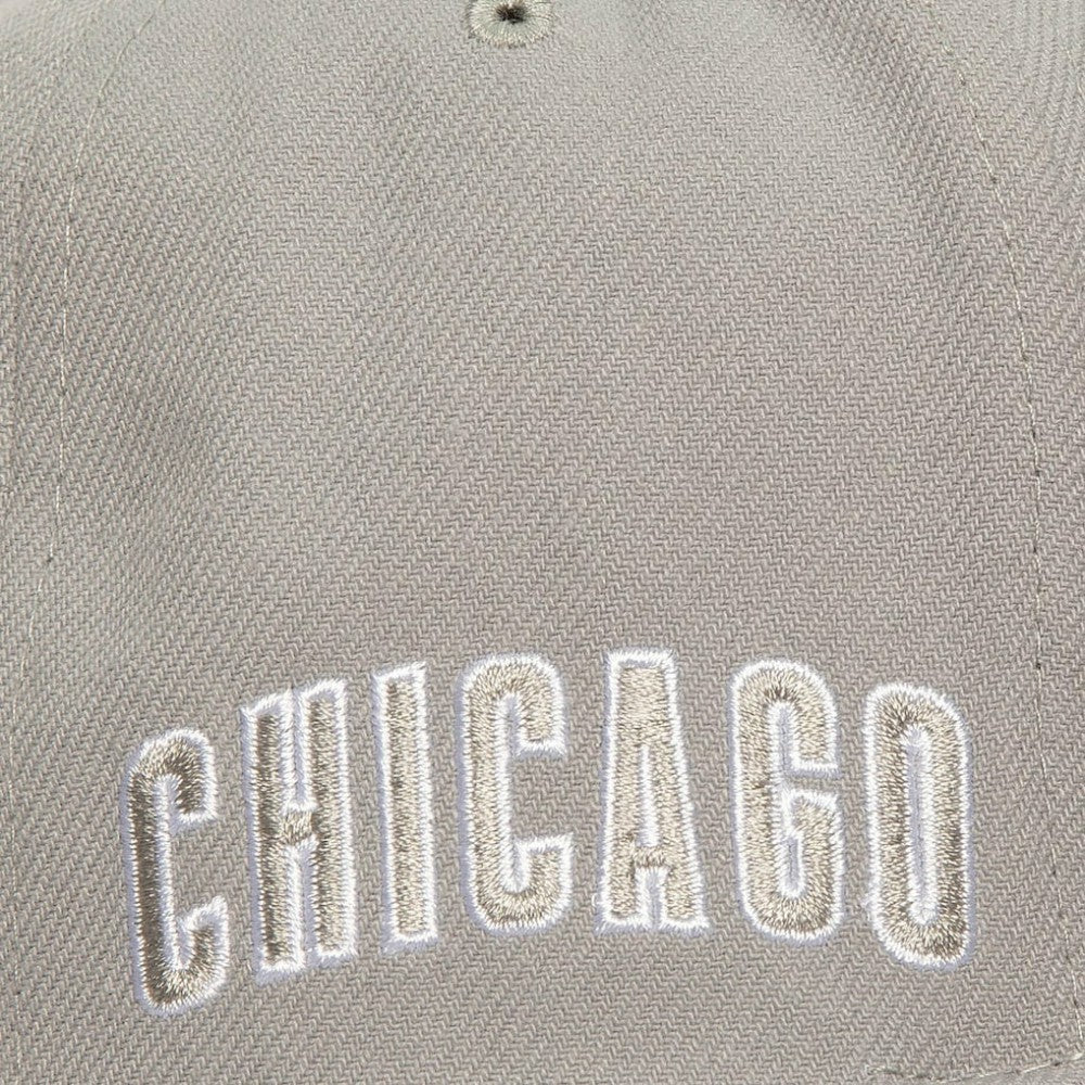 Gray Chicago Cubs Mitchell & Ness Snapback Hat
