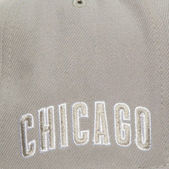 Gray Chicago Cubs Mitchell & Ness Snapback Hat