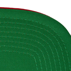 Black Atlanta Braves Mitchell & Ness Rise Up Snapback Hat