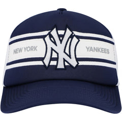 Navy New York Yankees Sideline Trucker Adjustable Hat
