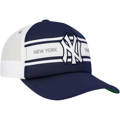 Navy New York Yankees Sideline Trucker Adjustable Hat