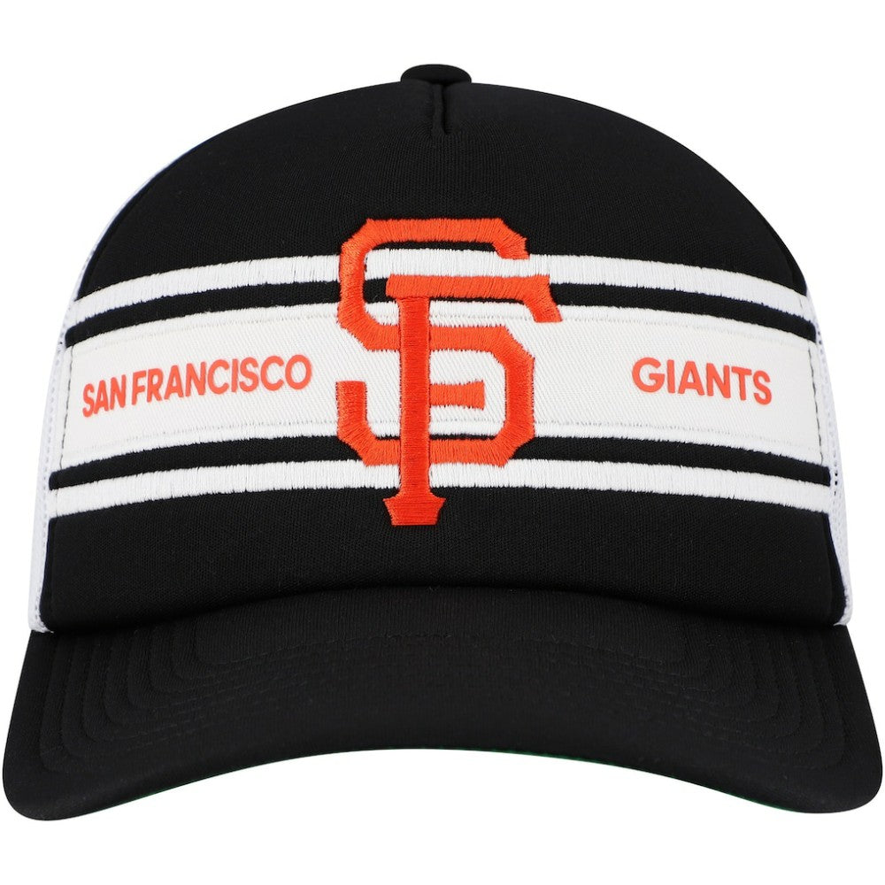 Black San Francisco Giants Sideline Trucker Adjustable Hat