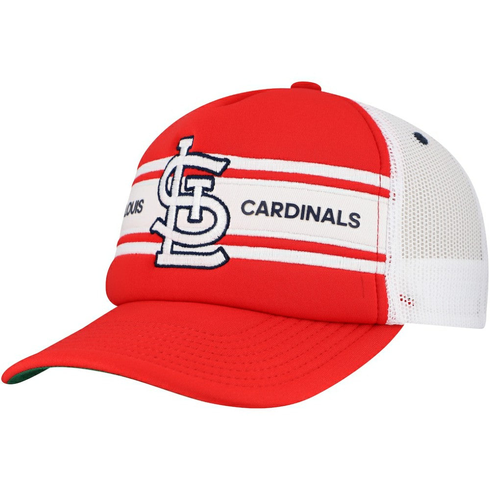 Red St. Louis Cardinals Sideline Trucker Adjustable Hat