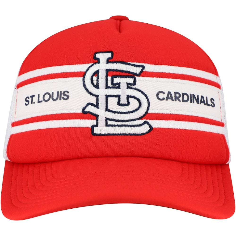 Red St. Louis Cardinals Sideline Trucker Adjustable Hat