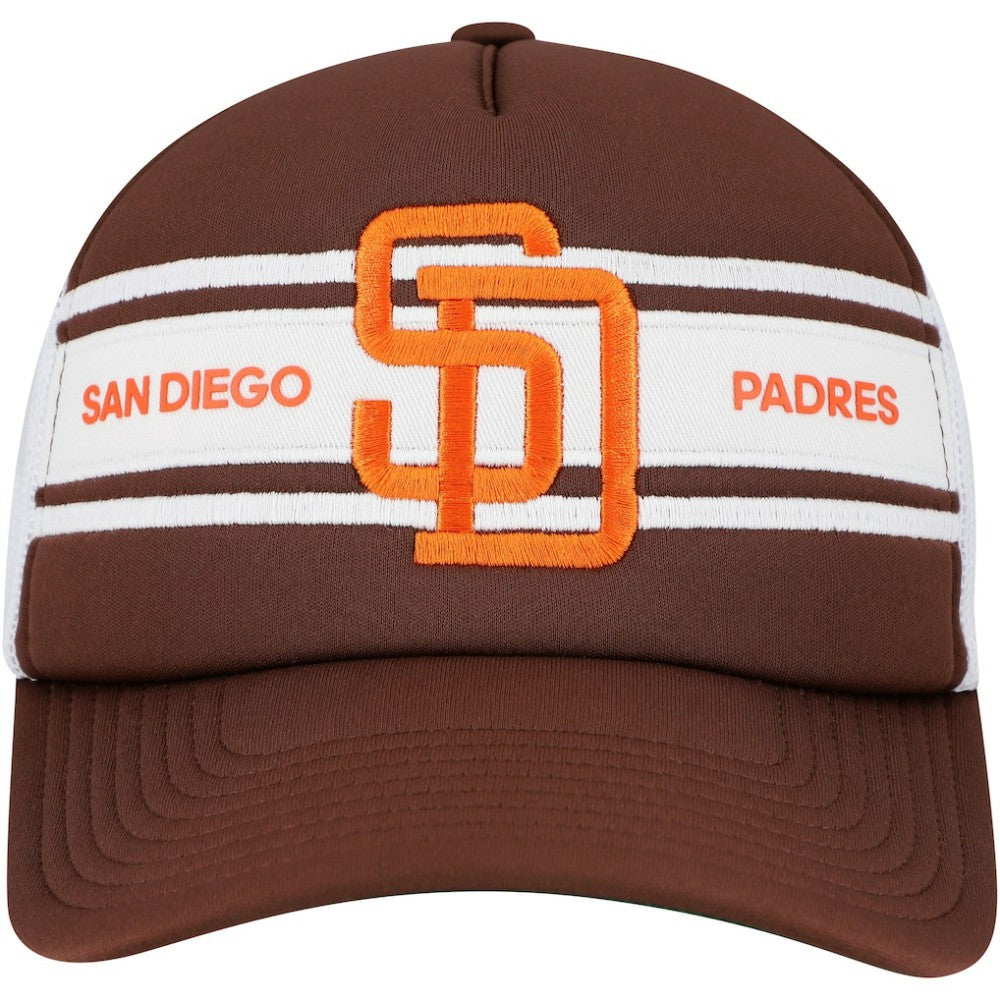 Brown San Diego Padres Sideline Trucker Adjustable Hat