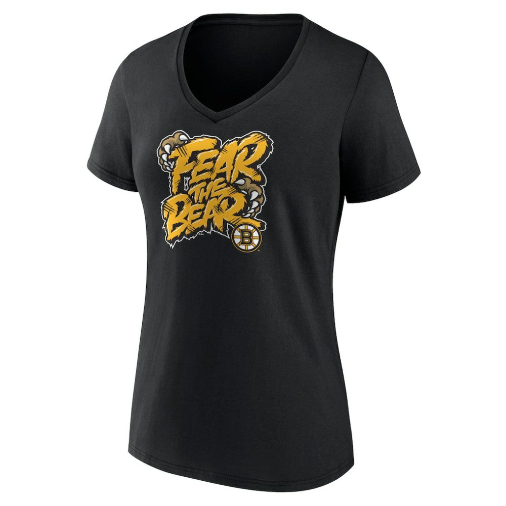NHL Boston Bruins Women's Native V-Neck T-Shirt