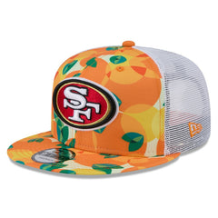 Citrus 9FIFTY Trucker Snapback Hat - San Francisco 49ers Hats