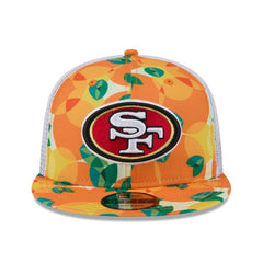Citrus 9FIFTY Trucker Snapback Hat - San Francisco 49ers Hats