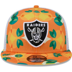 Citrus 9FIFTY Trucker Snapback Hat - Las Vegas Raiders Hats