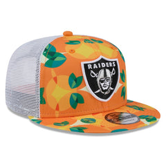 Citrus 9FIFTY Trucker Snapback Hat - Las Vegas Raiders Hats