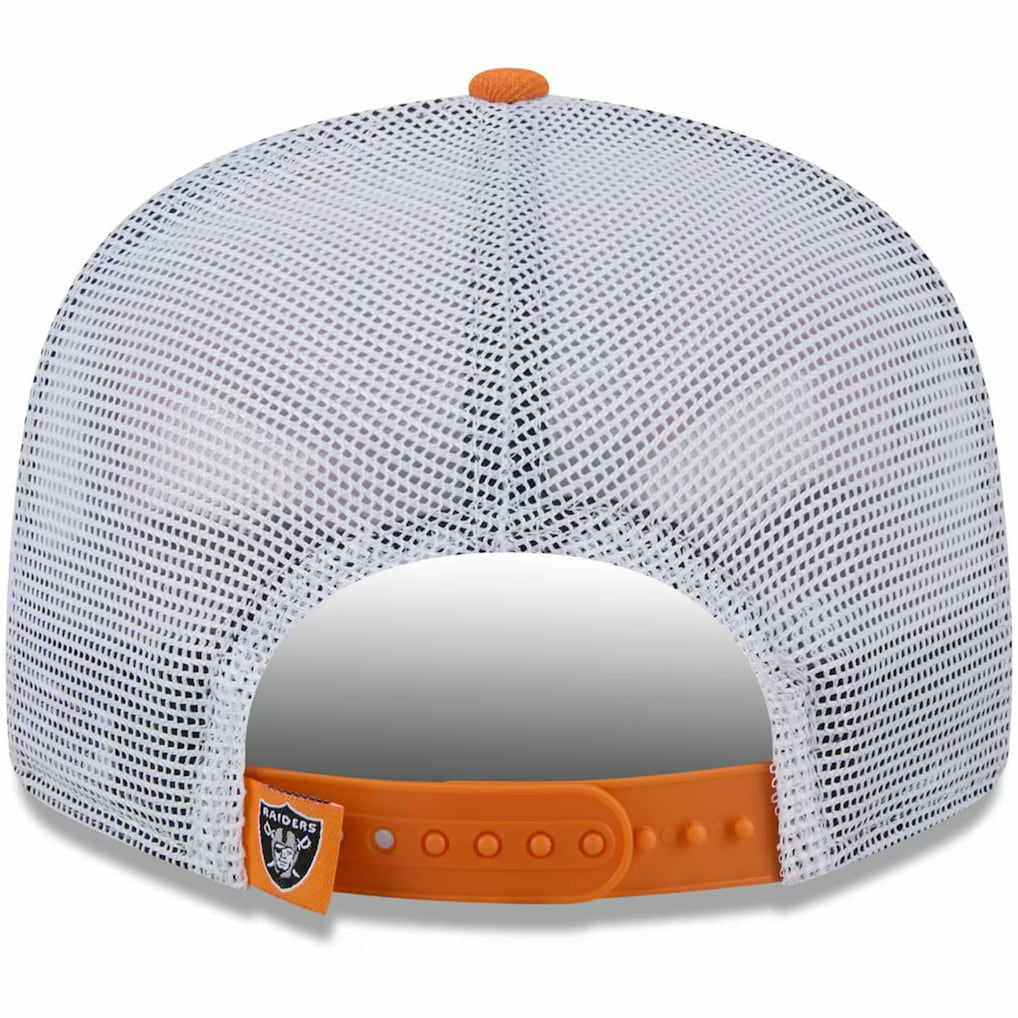 Citrus 9FIFTY Trucker Snapback Hat - Las Vegas Raiders Hats