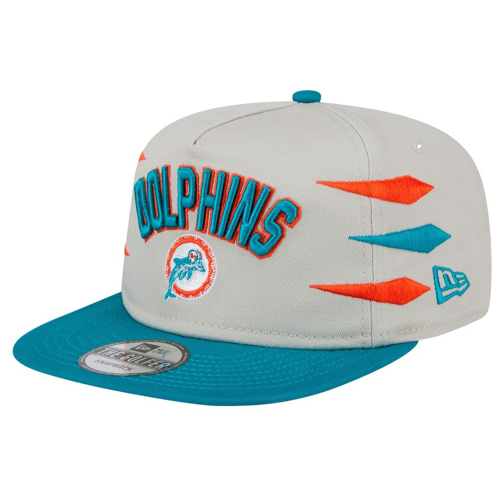 Athletic Golfer Snapback Hat - Miami Dolphins Hats