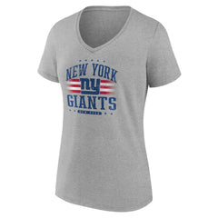 Women's Americana Team V-Neck T-Shirt - New York Giants T-shirts