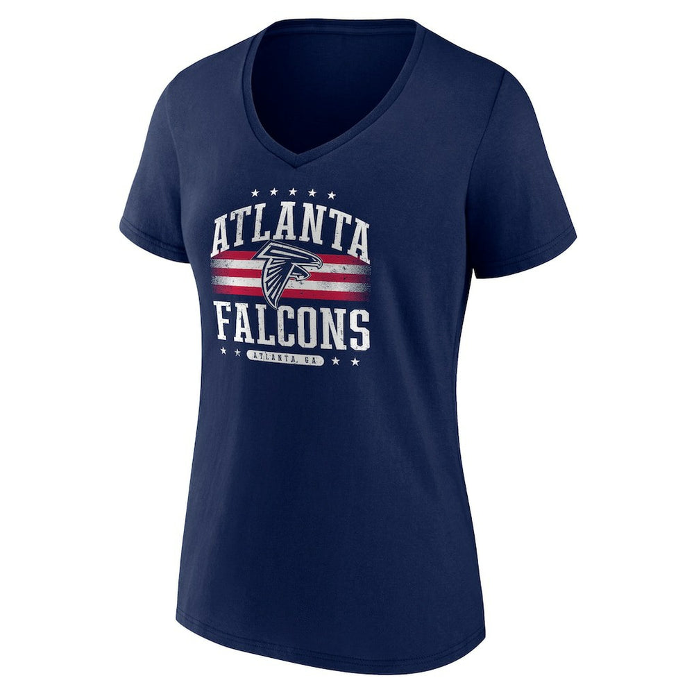 Women's Americana Team V-Neck T-Shirt - Atlanta Falcons T-shirts