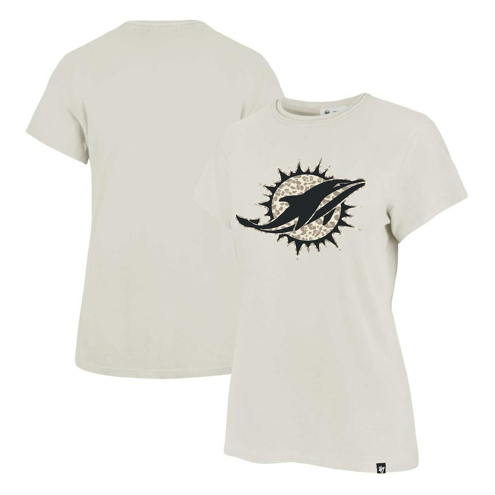 '47 Women's Panthera Frankie T-Shirt - Miami Dolphins T-shirts