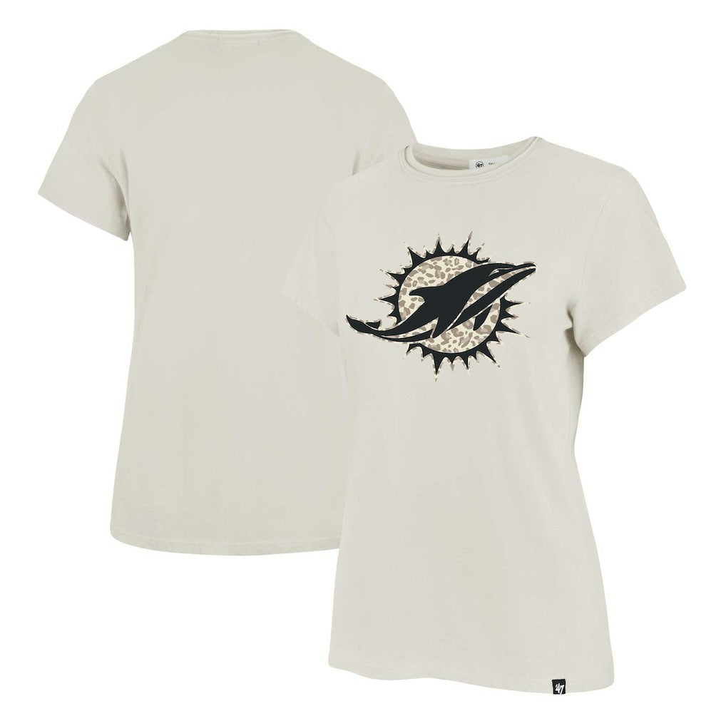 '47 Women's Panthera Frankie T-Shirt - Miami Dolphins T-shirts