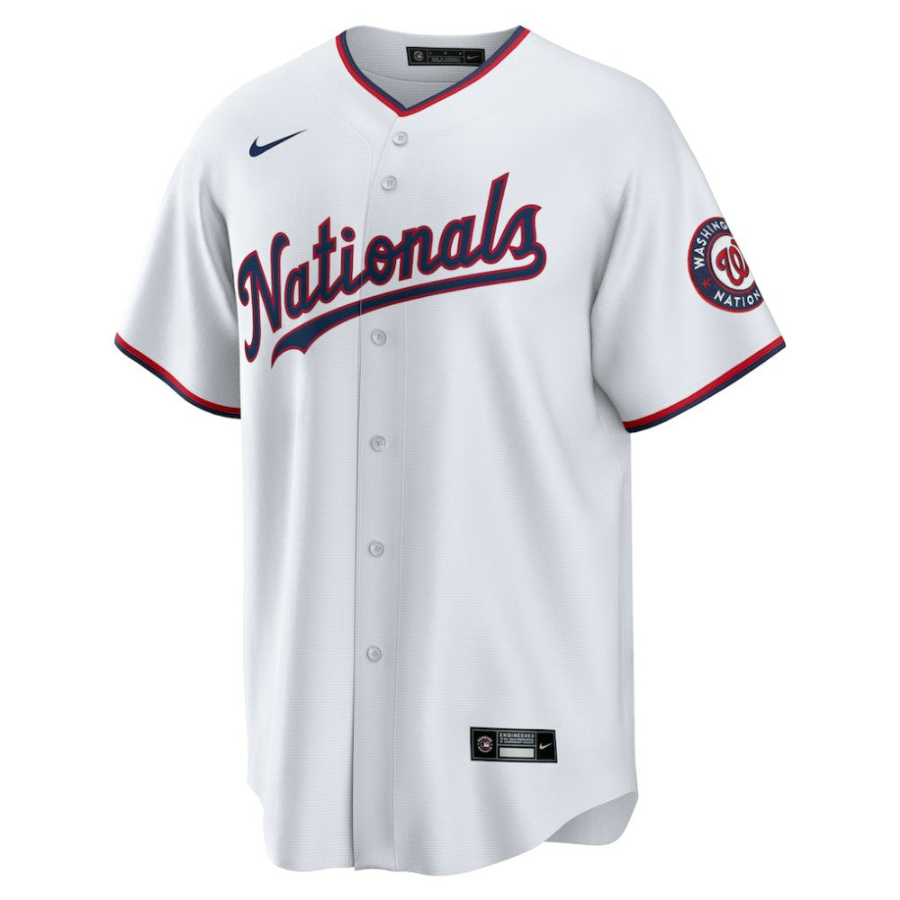 White Stephen Strasburg Washington Nationals Nike Home Replica Jersey