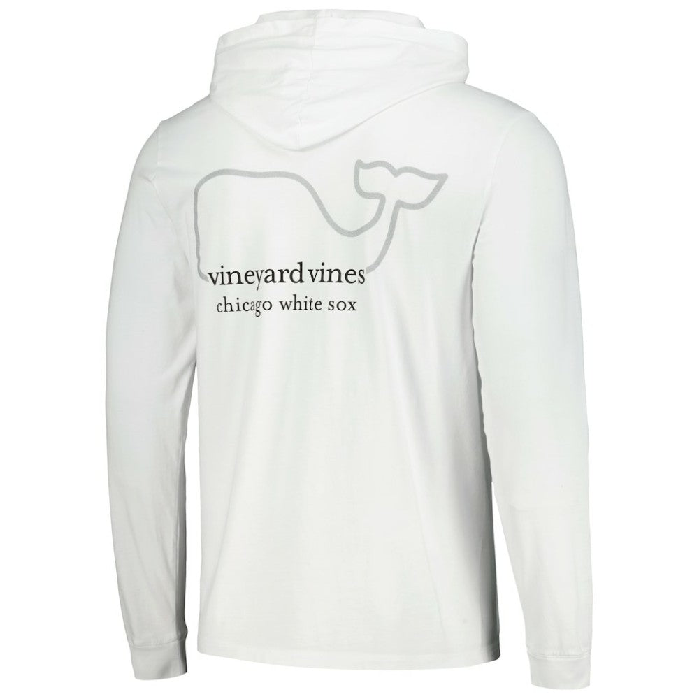 White Chicago White Sox Vineyard Vines Long Sleeve Hoodie T-Shirt
